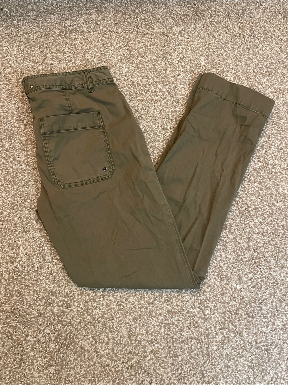 Anthropologie Hei Hei Olive Green Chino Pants